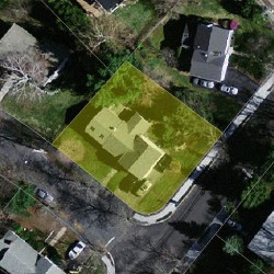 5 June Ln, Newton, MA 02459 aerial view