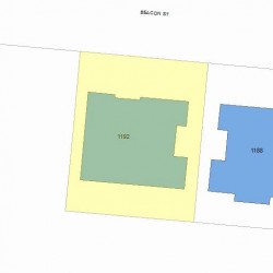 1192 Beacon St, Newton, MA 02461 plot plan