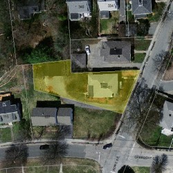59 Rowe St, Newton, MA 02466 aerial view