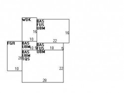 302 Cypress St, Newton, MA 02459 floor plan