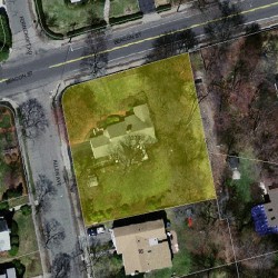 1370 Beacon St, Newton, MA 02468 aerial view