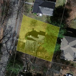 169 Islington Rd, Newton, MA 02466 aerial view
