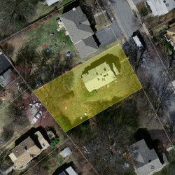 15 Shirley St, Newton, MA 02465 aerial view
