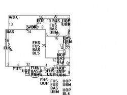 16 Somerset Rd, Newton, MA 02465 floor plan