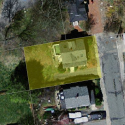 16 Shawmut Park, Newton, MA 02464 aerial view