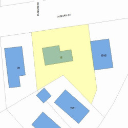 18 Auburn St, Newton, MA 02465 plot plan