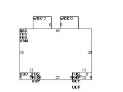 102 Dalby St, Newton, MA 02458 floor plan