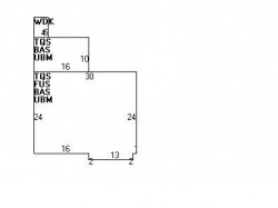 25 Dearborn St, Newton, MA 02465 floor plan