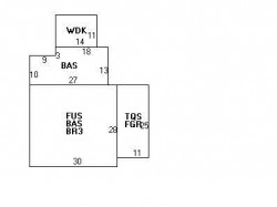 133 Winslow Rd, Newton, MA 02468 floor plan