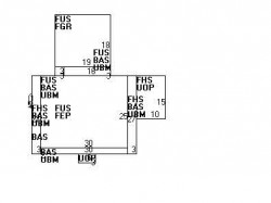 176 Dorset Rd, Newton, MA 02468 floor plan