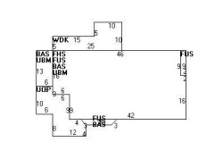 20 Clyde St, Newton, MA 02460 floor plan