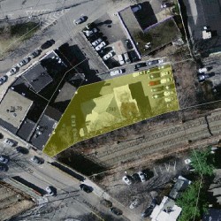 740 Beacon St, Newton, MA 02459 aerial view