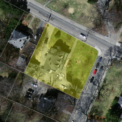 5 Vista Ave, Newton, MA 02466 aerial view