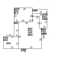 44 Montvale Rd, Newton, MA 02459 floor plan