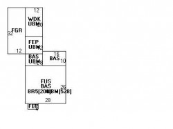 136 Grasmere St, Newton, MA 02458 floor plan