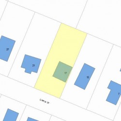 17 Orris St, Newton, MA 02466 plot plan