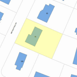 55 Broken Tree Rd, Newton, MA 02459 plot plan