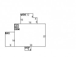 110 Jackson St, Newton, MA 02459 floor plan