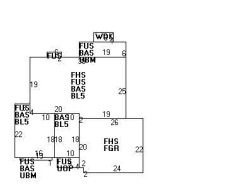22 Sycamore Rd, Newton, MA 02459 floor plan
