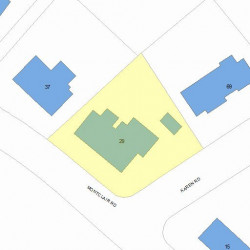 29 Montclair Rd, Newton, MA 02468 plot plan