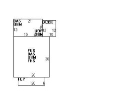 159 Adams St, Newton, MA 02460 floor plan