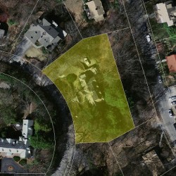 60 Prospect Park, Newton, MA 02460 aerial view