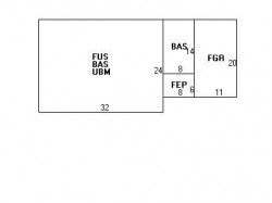 895 Dedham St, Newton, MA 02459 floor plan