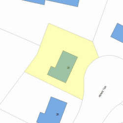 28 Renee Ter, Newton, MA 02459 plot plan