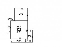 222 Winslow Rd, Newton, MA 02468 floor plan