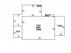 114 Cabot St, Newton, MA 02458 floor plan