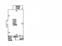 21 Harrington St, Newton, MA 02460 floor plan