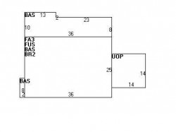 22 Bonad Rd, Newton, MA 02465 floor plan