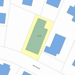 10 Milton Ave, Newton, MA 02465 plot plan