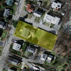 24 Cummings Rd, Newton, MA 02459 aerial view