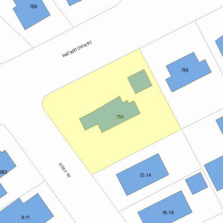 790 Watertown St, Newton, MA 02460 plot plan