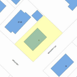 23 Broadway Ter, Newton, MA 02460 plot plan