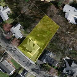 290 Hartman Rd, Newton, MA 02459 aerial view