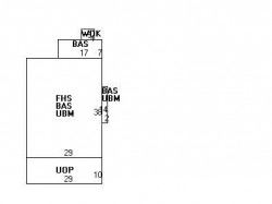 51 Harding St, Newton, MA 02465 floor plan