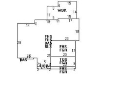 156 Hartman Rd, Newton, MA 02459 floor plan
