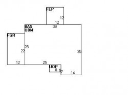 14 Bonita St, Newton, MA 02465 floor plan