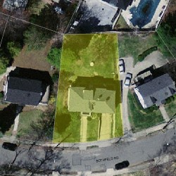 25 Bothfeld Rd, Newton, MA 02459 aerial view