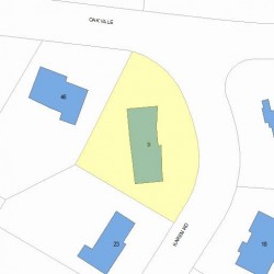 9 Karen Rd, Newton, MA 02468 plot plan