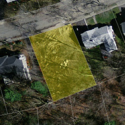 22 Sycamore Rd, Newton, MA 02459 aerial view