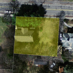 398 Woodward St, Newton, MA 02468 aerial view