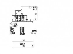 14 Oxford Rd, Newton, MA 02459 floor plan