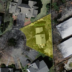 28 Turner Ter, Newton, MA 02460 aerial view
