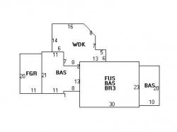 48 Palmer Rd, Newton, MA 02468 floor plan