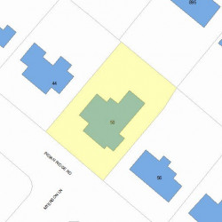 50 Indian Ridge Rd, Newton, MA 02459 plot plan
