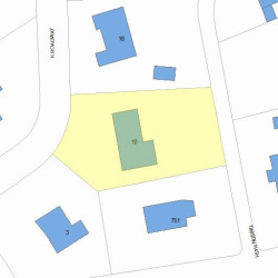 10 Timson Path, Newton, MA 02459 plot plan