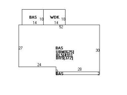 64 Great Meadow Rd, Newton, MA 02459 floor plan